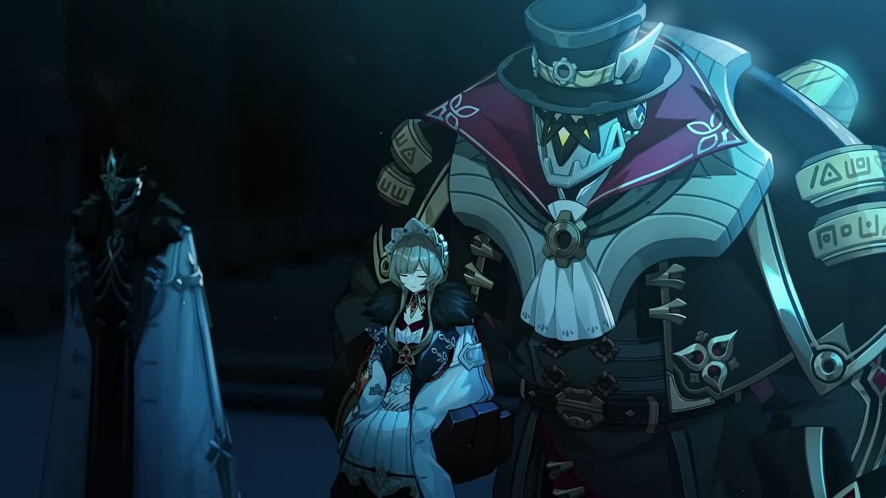 Sandrone, as shown in the teaser (Image via HoYoverse)